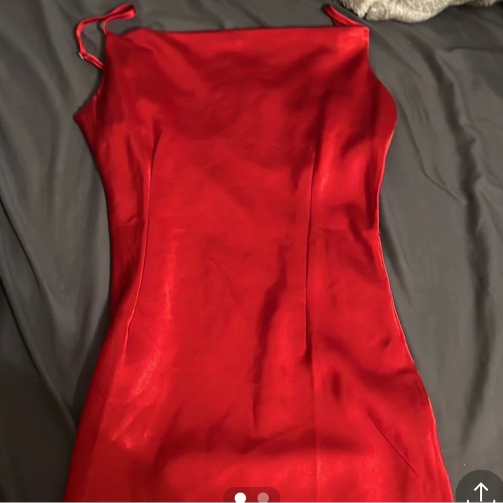 Red dress